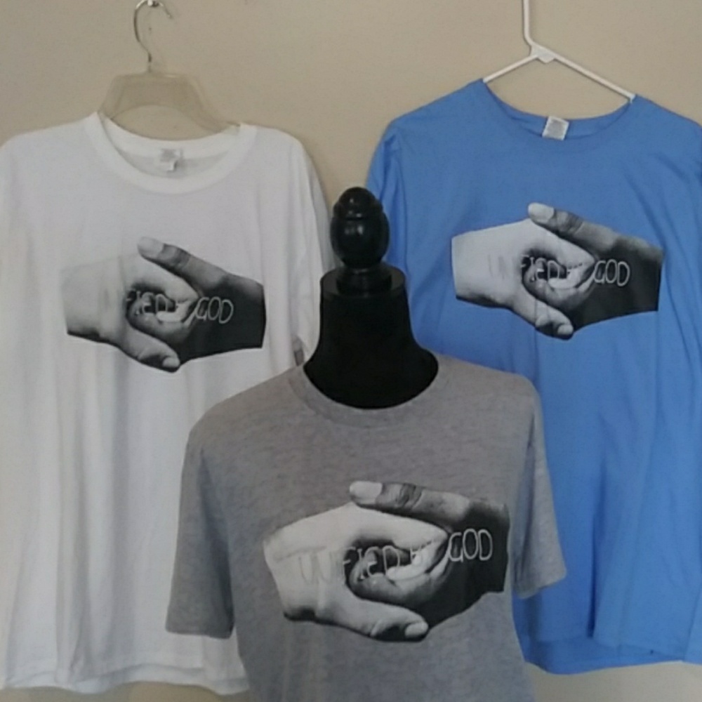 Christian T-shirts with "Unified By Hope" Message